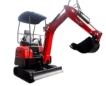 1.4 ton, Kubota Diesel Engine Mini & Small Excavator w/ Side Swing Boom | AGT-NT18