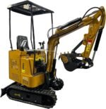 1 ton, 13.5HP RATO Mini Excavator w/ pilot control system | AGT-H15R