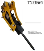 10-in-1 Mini Excavator Attachment Bundle – Essential Tools Combo Kit for Worksites – FREE Shipping
