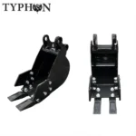10-in-1 Mini Excavator Attachment Bundle – Essential Tools Combo Kit for Worksites – FREE Shipping