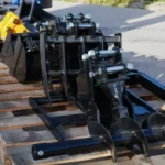 11-in-1 Mini Excavator Attachment Combo Kit – All Essential Tools for Worksites