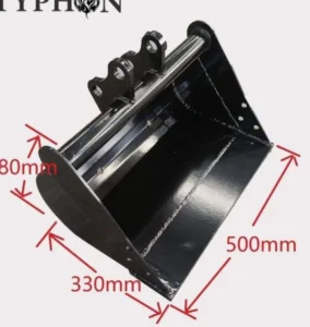 11-in-1 Mini Excavator Attachment Combo Kit – All Essential Tools for Worksites