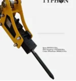 11-in-1 Mini Excavator Attachment Combo Kit – All Essential Tools for Worksites