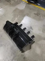 2-3.5 Ton Mini Excavator Attachment 600mm Teeth Bucket Trenching Buckets 23 inch