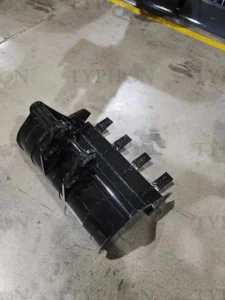 2-3.5 Ton Mini Excavator Attachment 600mm Teeth Bucket Trenching Buckets 23 inch