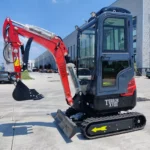 2 Ton New Mini Excavator Digger Tractor, EPA certified KUBOTA D902 Diesel Engine