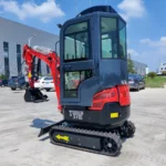 2 Ton New Mini Excavator Digger Tractor, EPA certified KUBOTA D902 Diesel Engine