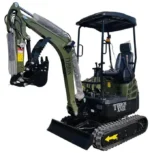 2025 4,000 lb TYPHON TERROR XVIII Mini Excavator – Kubota D902 Diesel Engine | EPA Certified