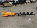 2.5 ton Excavator Attachment Hydraulic Earth Auger Post Hole Digger 8inch Dia