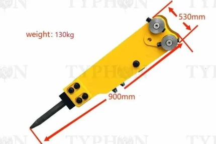 2.5 ton Mini Excavator Attachment Hydraulic Hammer Top Type Rock Breaker