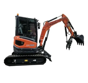 2.8 Ton, Kubota Diesel Engine Mini Excavator w/ Hydraulic Thumb | CFG-35UF
