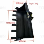 2ton Excavator Attachment 1000mm Rock Bucket Heavy Duty Trenching Bucket 39