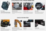 4,000 lbs Terror XVIII Mini Excavator, EPA Certified KUBOTA D902 Diesel Machine