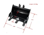 500mm Trenching Bucket General Purpose w teeth for Mini Excavator USA