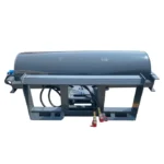 72″ Skid Steer Broom Sweeper attachment, 16-21 gpm | AGT-SSAB72
