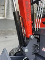 AGT Updated Model 1 Ton Mini Small Excavator, With Hydraulic Thumb and Pilot System ,Dual Display and Swing Boom For Sale | AGT-DM12X-PLUS