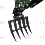 All in One 12 PCS Attachment Set Tool Fits 2-3 ton Mini Excavator Terror XXV
