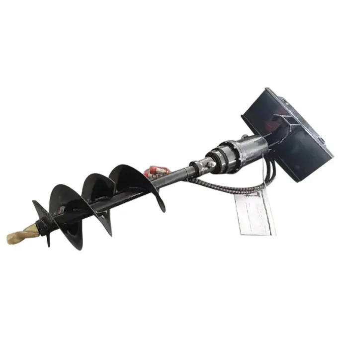 Hydraulic Auger For Mini Skid Steer Fits All AGT Models | M-AG Hydraulic Auger For Mini Skid Steer Fits All AGT Models | M-AG