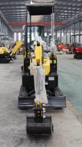In USA Mini Excavator 1 Ton Digger 13.5hp Gas Tracked Crawler B&S EPA Engine
