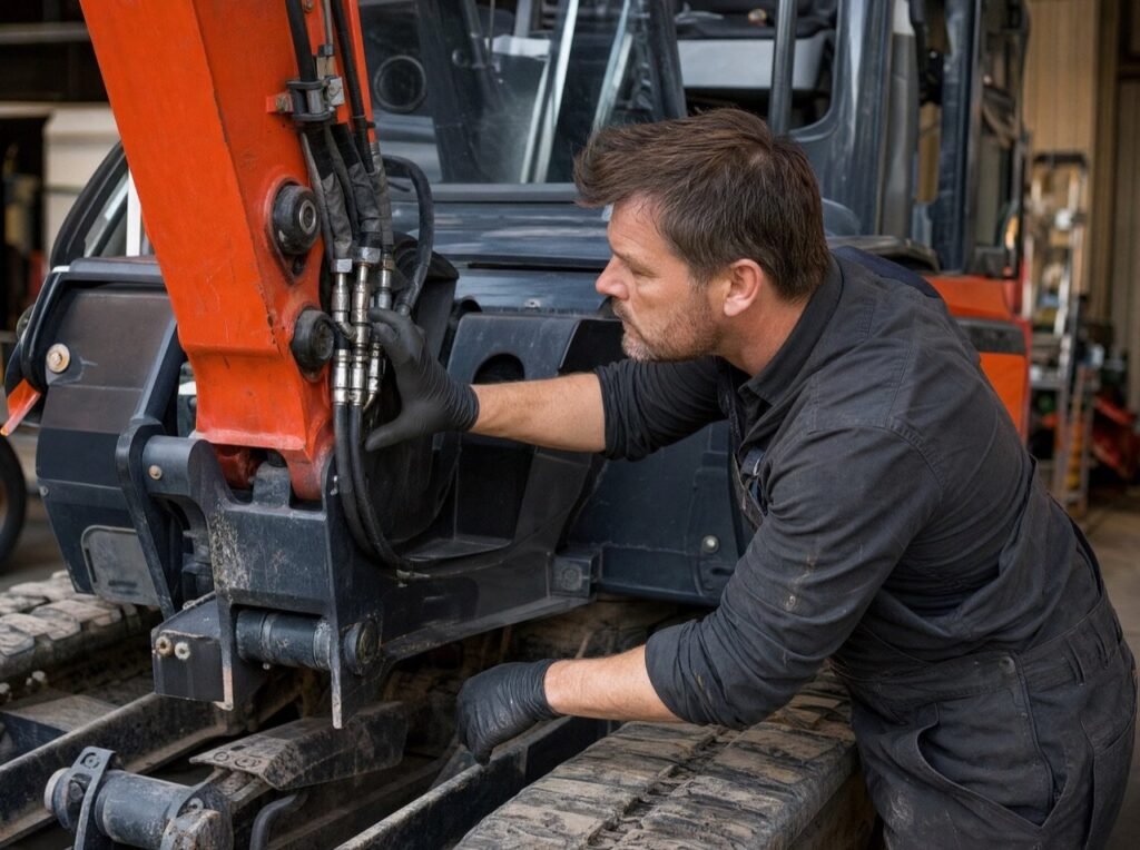Mini Excavator Maintenance Checklist: Daily to Yearly