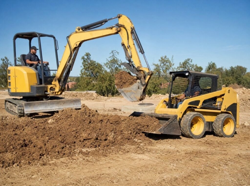Mini Excavator vs Backhoe vs Skid Steer: Which to Choose
