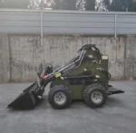 Skid Steer Loader Wheeled 22.1 HP Honda EPA Gasoline Engine for Gardens, Farming