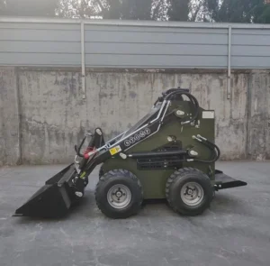 Skid Steer Loader Wheeled 22.1 HP Honda EPA Gasoline Engine for Gardens, Farming