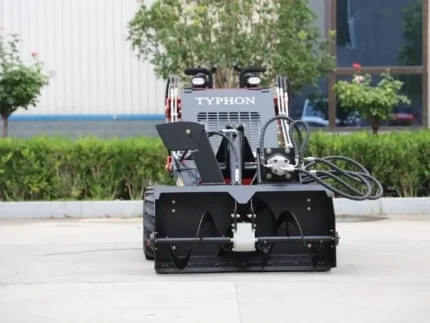 TYPHON Skid Steer Loader Snow Blower Attachment USA