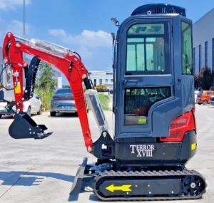 TYPHON TERROR XVIII Prestige 2 Ton Mini Excavator KUBOTA D902 Diesel Engine USA with 12 attachments