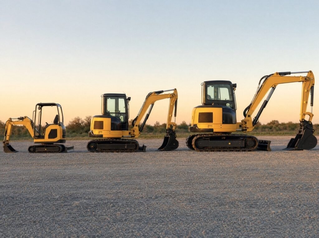 What Size Mini Excavator Do I Need?  to 6 Ton Sizes Explained