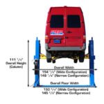 Atlas BP12000X 12,000 lb Baseplate 2 Post Lift - Image 11