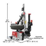Atlas Platinum PTC500 Center Post Tire Changer w/ Assist Arms - Image 3