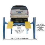 Atlas 412A Alignment 4 Post Lift + RJ6 Rolling Jacks Combo - Image 7