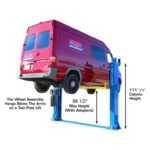 Atlas BP12000X 12,000 lb Baseplate 2 Post Lift - Image 10