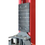 Launch Tech USA TLT240SC 9,000 lb Two Post Clear Floor - Asymmetric - RED - Image 6