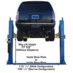 Atlas BP12000X 12,000 lb Baseplate 2 Post Lift - Image 6