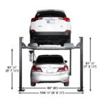 Atlas ALI Certified APEX 8 4 Post Lift + RJ35 Sliding Jacks Combo - Image 5