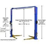 Atlas Platinum PVL10 ALI Certified 10,000 lb Overhead 2 Post Lift - Image 6
