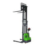 EKKO EB14CS-118Li 3000 lb. Lithium Straddle Stacker - Image 2