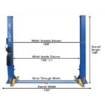 Atlas BP8000 2-Post Lift + Lawn Mower Adapter Combo - Image 7