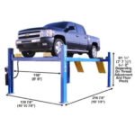 Atlas 414 14,000 LB 4-Post Lift + RJ8 Jacks Combo - Image 3