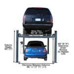 Atlas PREMIUM 408SL 4 Post Lift + RJ35 Sliding Jacks Combo - Image 5