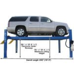 Atlas 412A Alignment 4 Post Lift + RJ6 Rolling Jacks Combo - Image 4
