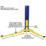 Atlas 9KOHX 9,000 lb Overhead 2-Post Lift - Image 12