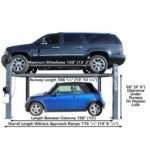 Atlas PREMIUM 408SL 4 Post Lift + RJ35 Sliding Jacks Combo - Image 3